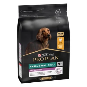 PURINA PRO PLAN Perro Adulto Pequeño y Mini 9+ con Optiage rico en Pollo 3KG