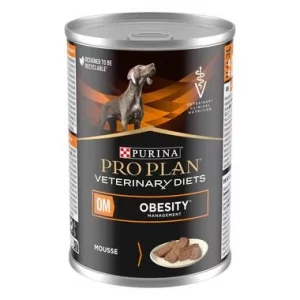 PURINA PRO PLAN VETERINARY DIETS Canine OM Obesity Management Mousse 12X400GR