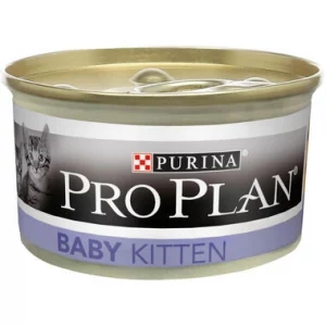 PURINA PRO PLAN Gato Lata Mousse Baby Kitten Rico en Pollo 24X85GR