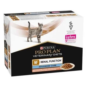 PURINA PRO PLAN VETERINARY DIETS Feline NF Renal Function Sobres Salmón 10x85gr