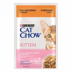PURINA CAT CHOW Gatitos Con Pavo 26X85GR