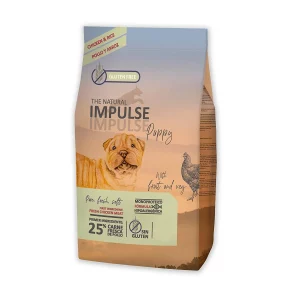 The Natural Impulse Dog Puppy Chicken 3 kg