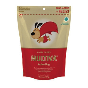 MULTIVA ACTIVE PERRO 45 CHEWS VETNOVA