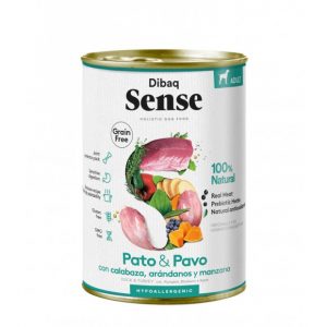 Dibaq Sense DOG Grain Free PATO & PAVO 12X380GR