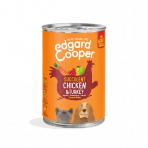 EDGARD COOPER HÚMEDO ADULT POLLO Y PAVO 6X400GR