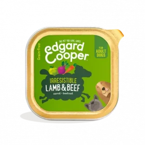 EDGARD COOPER TARRINA ADULT CORDERO Y TERNERA 11X150GR