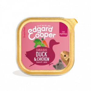 EDGARD COOPER TARRINA ADULT PATO Y POLLO 11X150GR