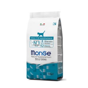 Monge Kitten Pollo y Arroz 1,5KG