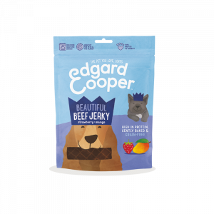 Edgard & Cooper SNACK ADULT JERKY BEEF 8X150GR