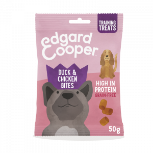 Edgard & Cooper SNACK ADULT BITE DUCK Y CHICKEN 20X25GR
