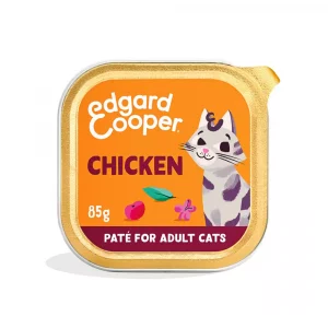 Edgard & Cooper Tarrina Gato Adulto Pollo 16x85gr