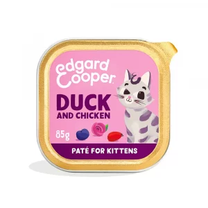 Edgard & Cooper Tarrina Kitten Pollo 16x85gr