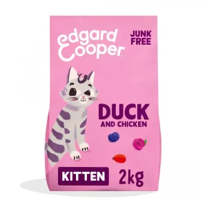 Edgard & Cooper Kitten Pato y Pollo 2kg