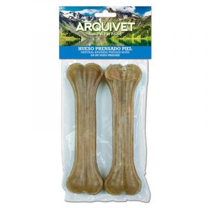 ARQUIVET Hueso prensado piel 20cm. 180gr. 2und