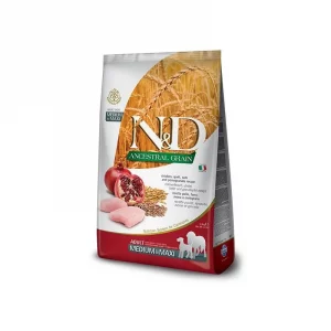 FARMINA ND DOG ANCESTRAL MEDIUM MAXI POLLO 12KG