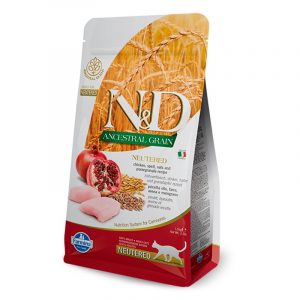 FARMINA ND CAT ANCESTRAL NEUTERED POLLO 300GR