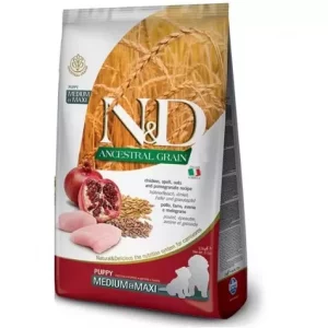FARMINA ND DOG PUPPY ANCESTRAL MEDIUM MAXI POLLO 12KG