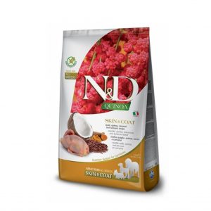 FARMINA ND DOG QUINOA SKIN COAT CODORNIZ 2,5KG