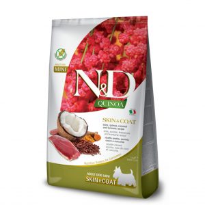 FARMINA ND DOG QUINOA SKIN COAT PATO MINI 2,5KG