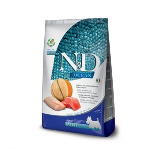 FARMINA ND DOG OCEAN SALMON BACALAO MINI 7KG