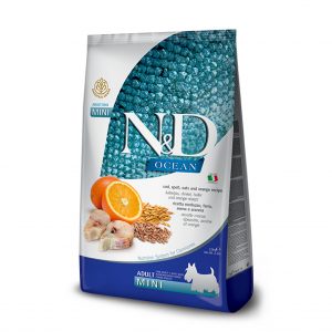 FARMINA ND DOG OCEAN LOW GRAIN MINI BACALAO 2,5KG