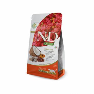 FARMINA ND CAT QUINOA SKIN COAT ARENQUE 1,5KG