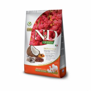 FARMINA ND DOG QUINOA SKIN COAT ARENQUE 2,5KG