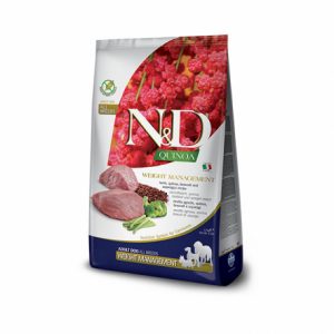 FARMINA ND DOG QUINOA WEIGHT MANAGEMENT CORDERO 2,5KG