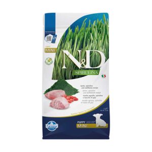 FARMINA ND DOG PUPPY SPIRULINA MINI CORDERO 2KG