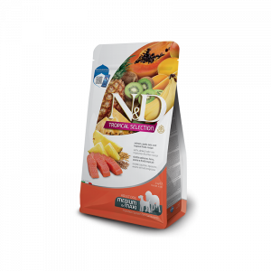FARMINA ND DOG TROPICAL SELECTION MED MAXI SALMON 10KG