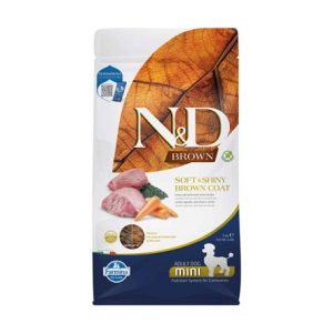 FARMINA ND BROWN DOG CORDERO SPIRULINA MINI 2KG