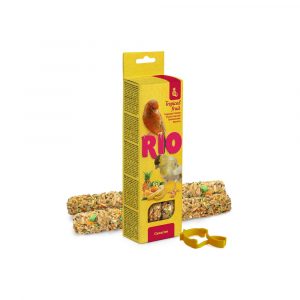 RIO STICKSFRUTA TROPICAL CANARIOS 8X2X40GR