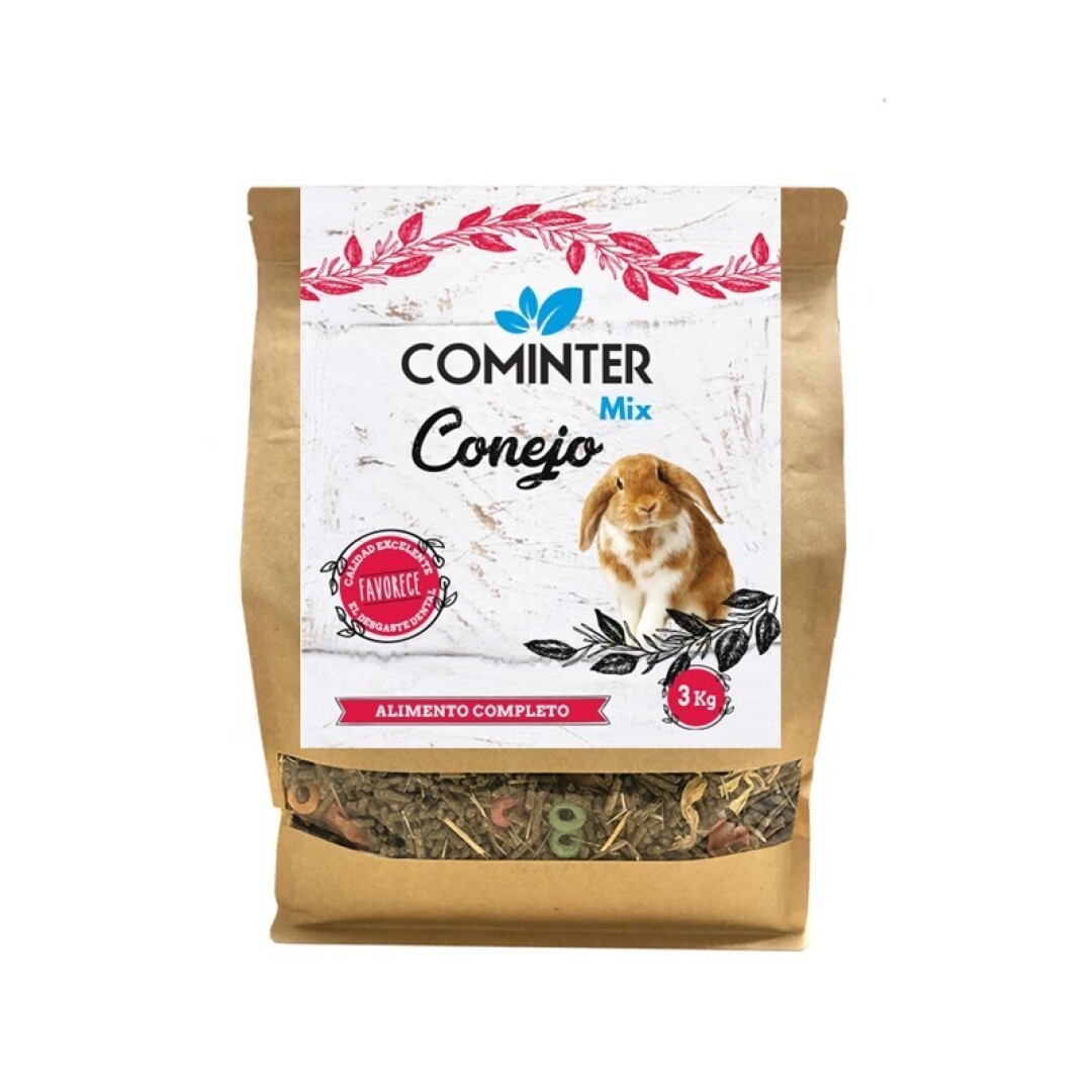 Cominter COMINTER MIX COMIDA DE CONEJO BOLSA 3KG - Piensos Pascasio Roman