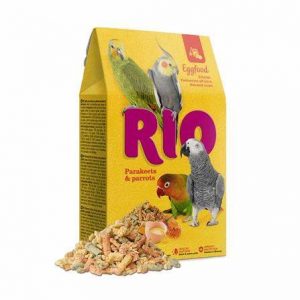 RIO HUEVO PARA COTORRAS Y LOROS 250GR