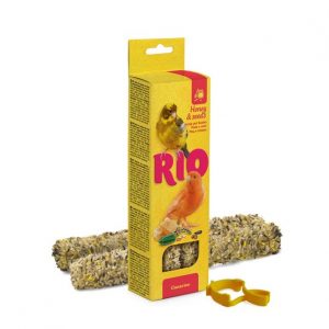 RIO STICKS MIEL Y SEMILLAS SALUDABLES CANARIOS 8X2X40GR