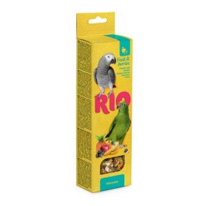 RIO STICKS FRUTA Y BAYAS LOROS 8X180GR