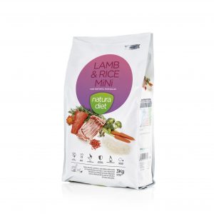 DingoNatura Diet Cordero y Arroz Mini 3kg