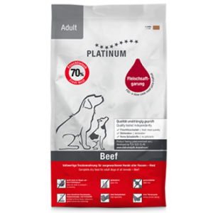 Pienso perro Platinum ADULT BEEF 1,5kg