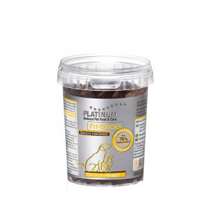 SNACK PLATINUM FIT STICKS Pollo y Conejo 300 g