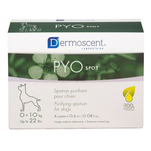 DERMOSCENT PYOSPOT PERRO 0-10 KG 4PIPETAS