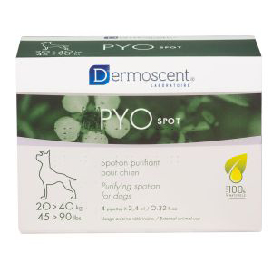 DERMOSCENT PYOSPOT PERRO 20-40KG 4PIPETAS