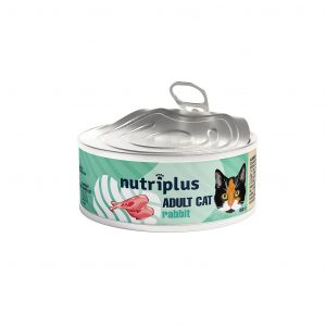 NUTRIPLUS GATOS COMIDA HUMEDA ADULTO CONEJO 12X85GR