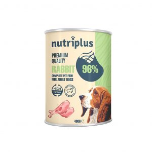 NUTRIPLUS PERROS COMIDA HUMEDA CONEJO 6X400GR