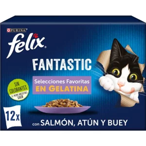 FELIX FELINE FANTASTIC SELECCIONES FAVORITAS 12X85GR