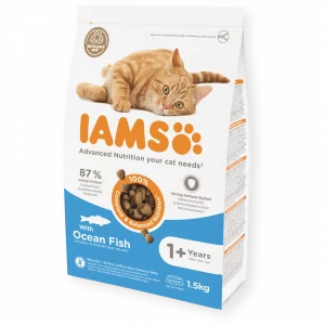 IAMS GATO ADULTO PESCADO AZUL 1,5kg
