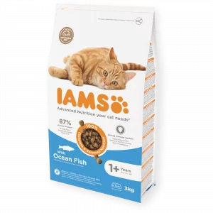 IAMS GATO ADULTO PESCADO AZUL 3kg