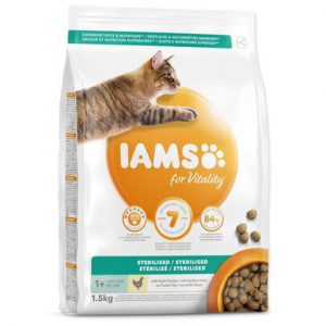 IAMS GATO ADULTO STERILIZED 1,5kg