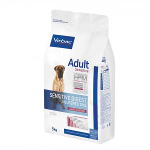 VIRBAC ADULTO PERRO SENSITIVE DIGEST NEUTERED LARGE Y MEDIUM 3 KG