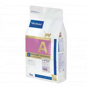 VIRBAC A2 GATO ALLERGY HIPOALLERGENIC 3 KG