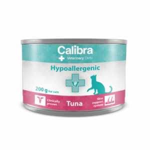 CALIBRA VET DIET CAT HYPOALLERGENIC ATUN 6X200GR